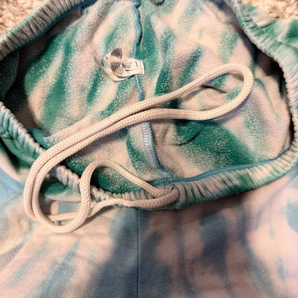 OFFLINE by Aerie Tie Dye Jogger Sweatpants Teal Blue Green Modal Blend Small - Picture 6 of 6